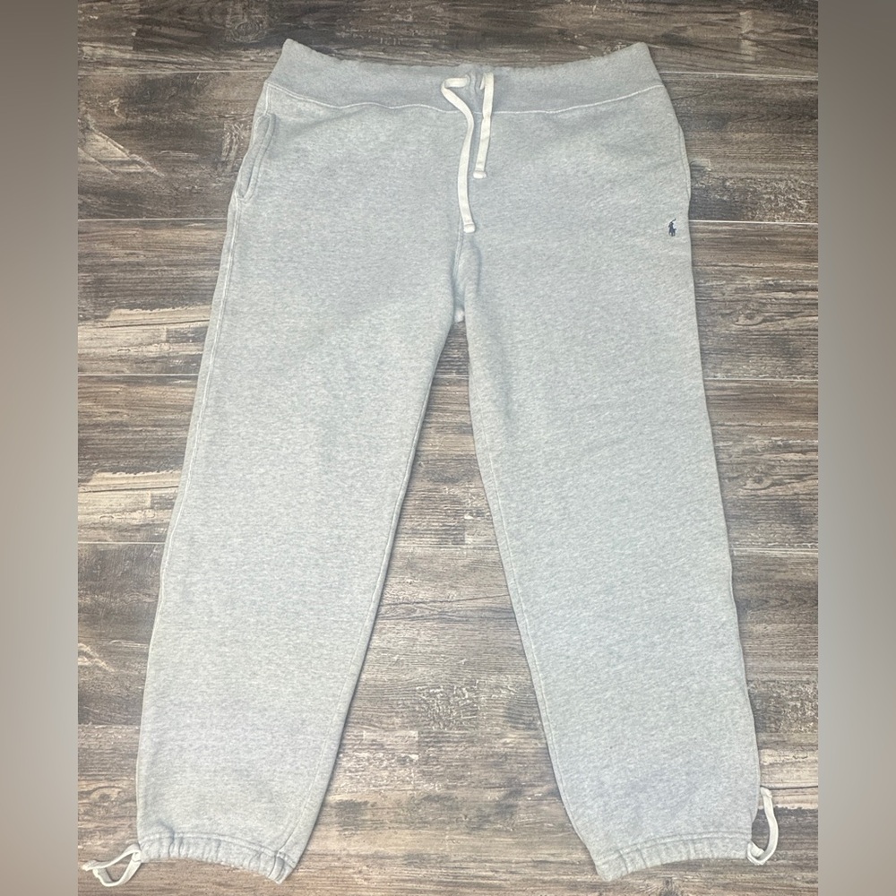 Vintage 90s Polo Ralph Lauren Sweatpants Gray - XL - Joggers - GUC